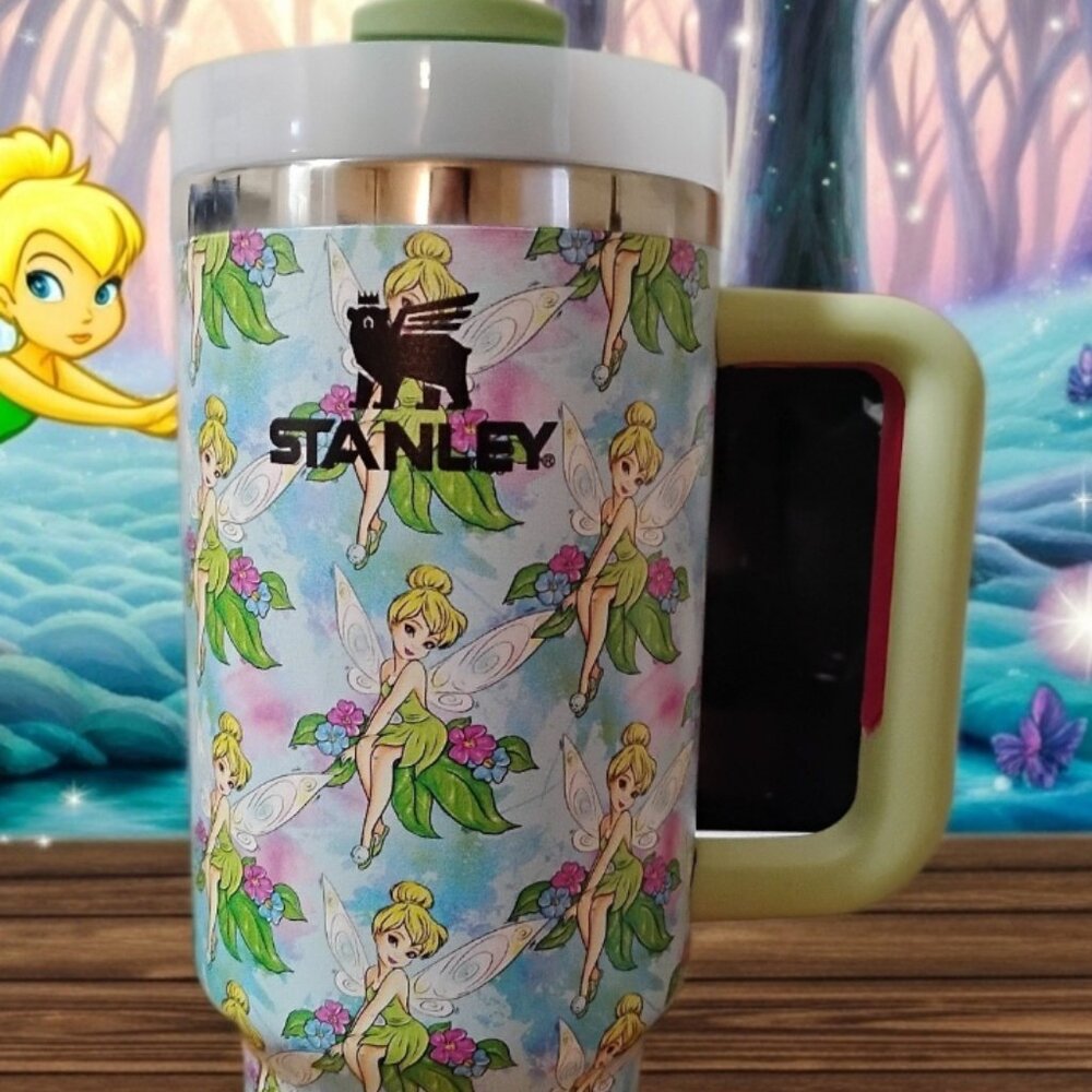 Tinkerbell Stanley cup 40oz